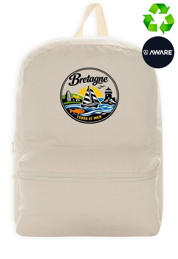 Sac à dos "Bretagne" - Mer et Terre