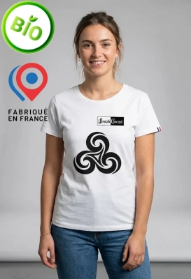 T-shirt Femme Épais en Coton Bio Breizh Concept