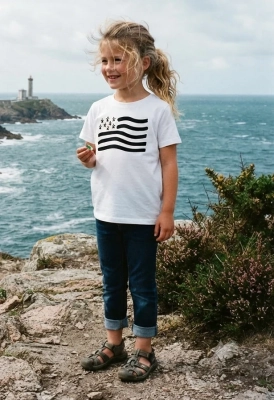 T-shirt enfant « Gwen Ha Du »  – Édition Créativité & Engagement
