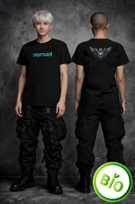 T-shirt oversize Nomad en coton bio – Édition Aegis Unit