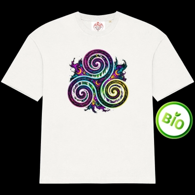 T‑shirt Oversized Triskell Celtique – Style & Énergie Bretonne
