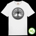 T-shirt bio « Arbre de vie celte et Awen » (épais)