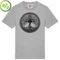 T-shirt bio « Arbre de vie celte et Awen » (épais)