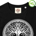 T-shirt bio « Arbre de vie celte et Awen » (épais)