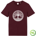 T-shirt bio « Arbre de vie celtique et Awen » (léger)