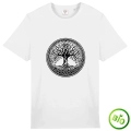 T-shirt bio « Arbre de vie celtique et Awen » (léger)