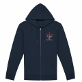 Sweat à Capuche Zippé Breizh Triskell – Écoresponsable