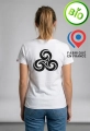 T-shirt Femme Épais en Coton Bio Breizh Concept