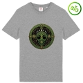 T-shirt unisexe à motif celtique païen en coton biologique – Confort et style éco-responsable