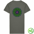 Robe T-shirt en Coton Bio – Design Mandala Exclusif 