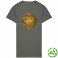 Robe T-shirt en Coton Bio – Design Mandala Exclusif 