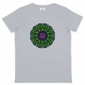 T-shirt enfant bio Mandala – Motif coloré recto verso (2-14 ans)