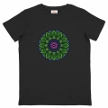 T-shirt enfant bio Mandala – Motif coloré recto verso (2-14 ans)