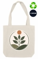Tote Bag Éco‑Responsable – Emblème Nature & Croissance (285 g/m²)