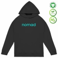 Sweat à capuche oversize en coton bio Nomad – Édition Aegis Unit