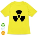 Radiation T-shirt de sport pour femme en polyester recyclé