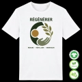 T-shirt Bio « Régénérer » – Réduire, Réutiliser, Renouveler