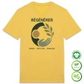 T-shirt Bio « Régénérer » – Réduire, Réutiliser, Renouveler