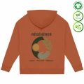 Sweat à capuche oversize en coton biologique REGÉNÉRER – Certifié GOTS et vegan