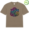 T‑shirt Oversized Triskell Celtique – Style & Énergie Bretonne