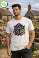 T‑shirt Oversized Triskell Celtique – Style & Énergie Bretonne